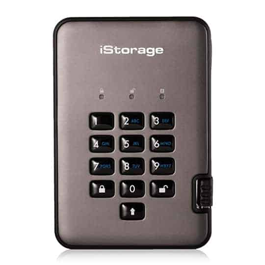 (image for) Storage diskAshur Pro2 4TB USB 3.1 Encrypted External HDD/Hard Drive